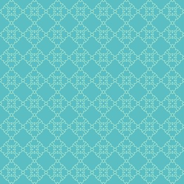 Tasarımınız için modern geometrik kusursuz desen. Yeşil duvar kağıdı dokusu eski moda. Vektör resmi