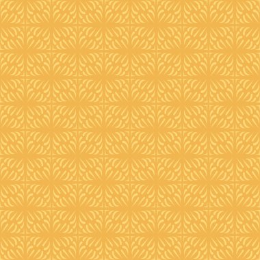 Seamless pattern. Yellow and orange colors. Geometric pattern in modern style. Suitable for book cover, poster, logo, invitation. Vector.