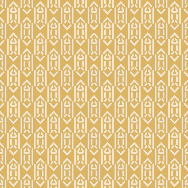 Seamless Pattern Geometric Pattern Modern Style Colors Image Gold White — Stock Vector