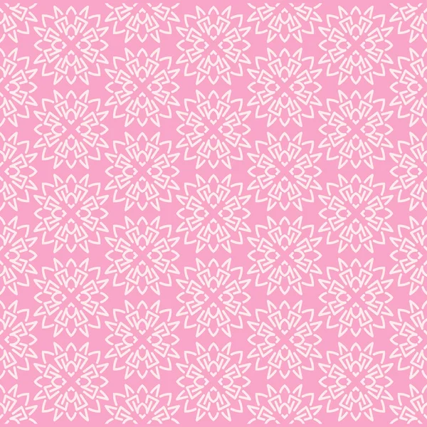 Pink Background Pattern Background Image Modern Style Seamless Geometric Pattern — Stock Vector