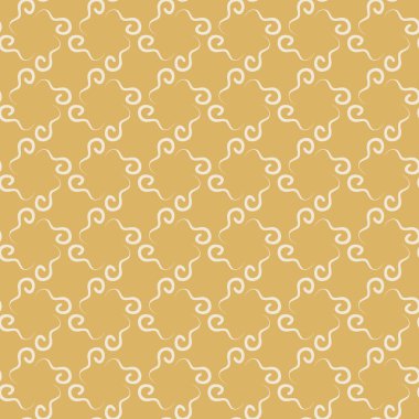 Basit Soyut Arkaplan. Altın rengi. Kusursuz Geometrik Desen. Doku Duvar Kağıdı. Vektör resmi.