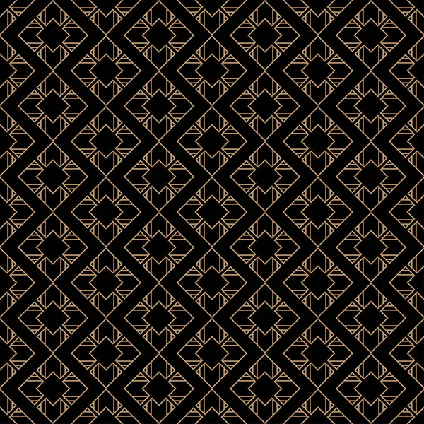 Dunkler Abstrakter Hintergrund Nahtlose Geometrische Muster Moderne Elegante Textur Vektor — Stockvektor