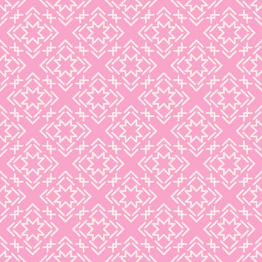  Soyut Pembe Arkaplan Deseni. Kusursuz Duvar Kağıdı. Vektör Resmi.