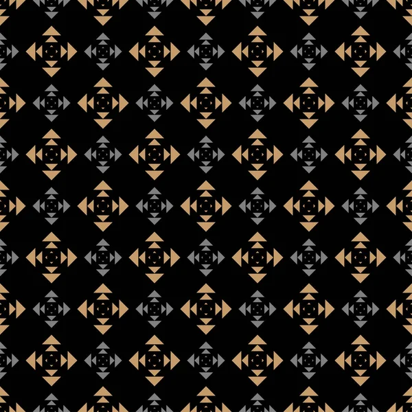 Tmavé Moderní Pozadí Bezešvý Geometrický Vzorec Textura Tapety Vektorový Obrázek — Stockový vektor