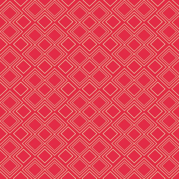 Geometric Seamless Pattern Red Background Pattern Vector Graphics — Stock Vector