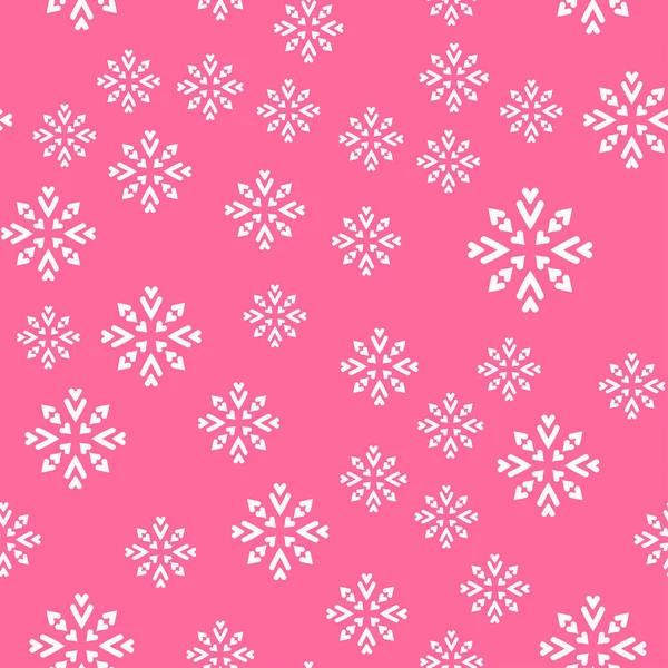 Modern Abstrakt Bakgrund Rosa Färg Sömlöst Geometriskt Mönster Textur Bakgrund — Stock vektor