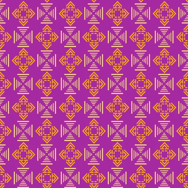 Fondo Moderno Color Púrpura Patrón Geométrico Sin Costuras Textura Fondo — Vector de stock