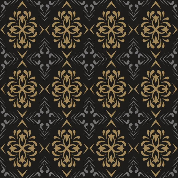 Dekoratif arka plan modeli. Kusursuz desen, duvar kağıdı dokusu. Vektör resmi.