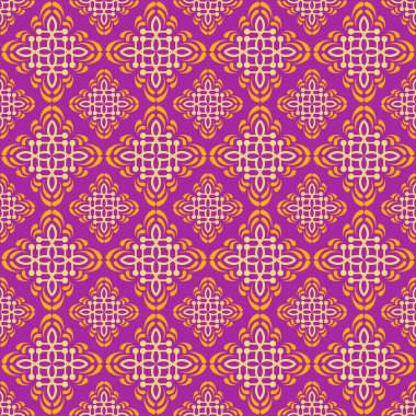 Modern kusursuz desen. Renkli bir arka plan resmi. Şablon - senin tasarım fikirlerin için duvar kağıdı. Resimdeki renk: mor, turuncu, sarı.