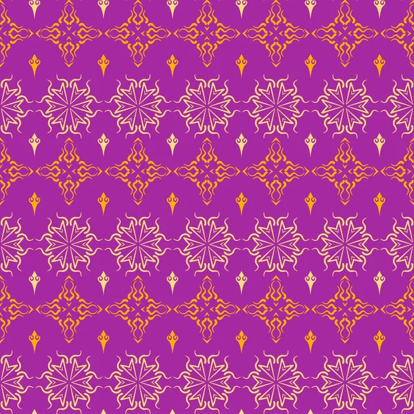 Moderne Royal Wallpaper Nahtloses Muster Hintergrund Vektor Bild — Stockvektor