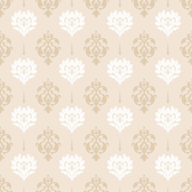 Bej arkaplan resmi. Kusursuz desen, duvar kağıdı dokusu, vektör