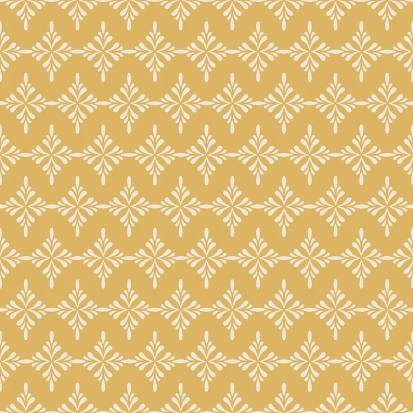 Simple Decorative Pattern Gold Background Wallpaper Texture Vector — Stock Vector