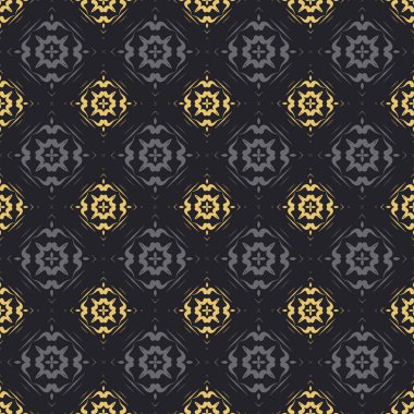 Modern Background Vector | Texture Pattern Design | Gold And Black Wallpaper | Seamless Background For Interior Design