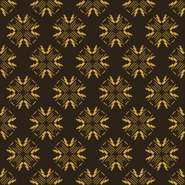 Abstract Background Vector | Texture Geometric | Black And Gold Pattern | Seamless Wallpaper For Interior Design