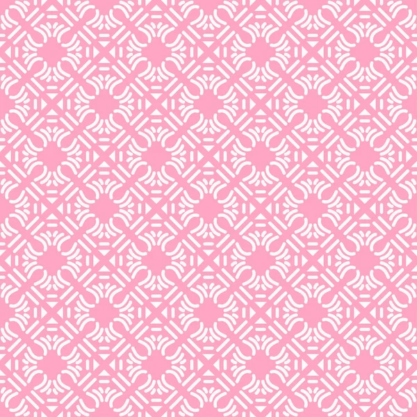 Abstract Geometric Pattern Modern Pink Background Seamless Wallpaper Interior Design — Stock vektor