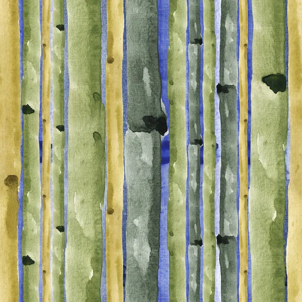 En tät, tät, fruktansvärd, fantastisk skog. Illustration. Akvarell — Stockfoto