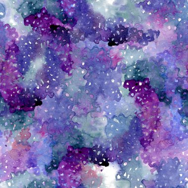Starry, derin, gece, Peri, karanlık gökyüzü. Suluboya. İllüstrasyon