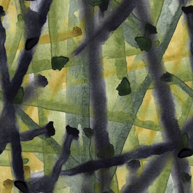 Web, titreşim, tekstil kolaj. Karmaşık, grafik arka plan. Suluboya. İllüstrasyon