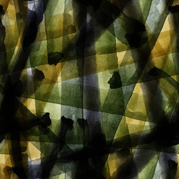 Web, interlacing, textile collage. Complex, graphic background. Watercolor. Illustration — Stock Photo, Image