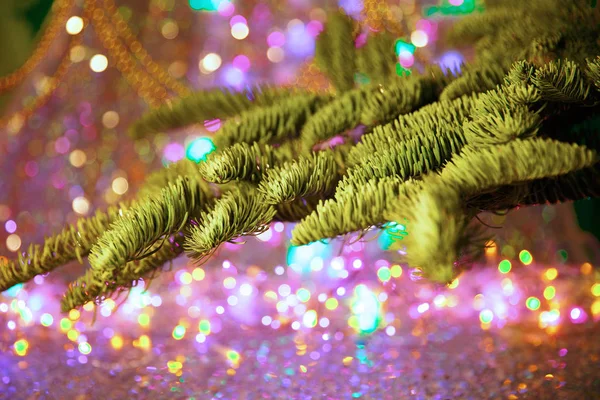 Cartão de Natal. Antecedentes sobre um tema da festa de Ano Novo. Deco — Fotografia de Stock