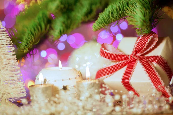 Vánoční přání. Základní informace o téma Novoroční večírek. Deco — Stock fotografie