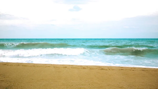 海洋和沙滩. — 图库照片