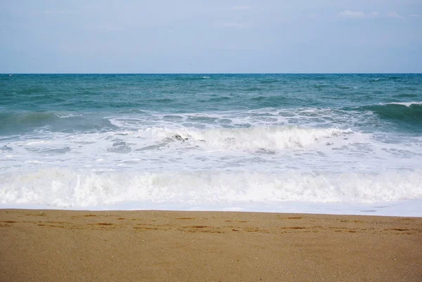 Oceán a pláž. — Stock fotografie