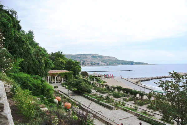 Bulgaristan sahil. Parklar, dolgu. 