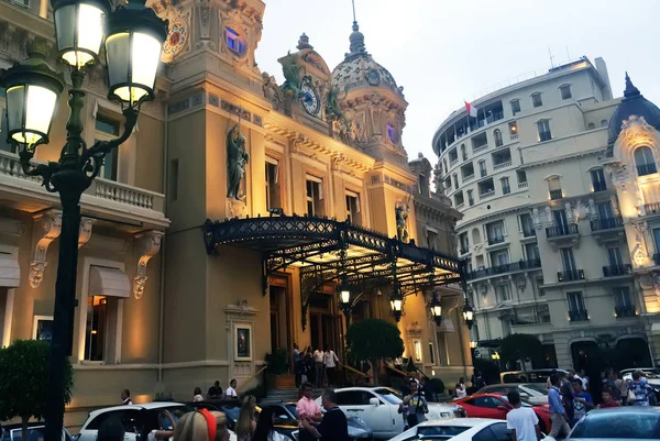 Lazurowe Wybrzeże. Monako. Monte Carlo. Harbour — Zdjęcie stockowe