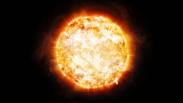 Emissioni Coronarie al Sole — Foto Stock