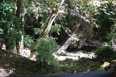 güneşli bir günde İspanya güzel doğa