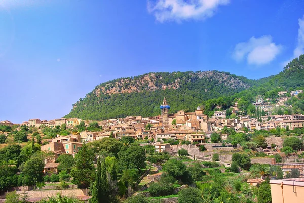 Antik Ortaçağ İspanyol şehir görüntüsü