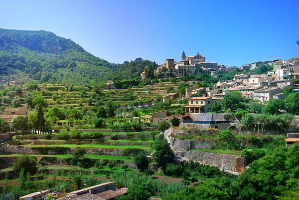 Vackra naturen i Spanien på en solig dag — Stockfoto