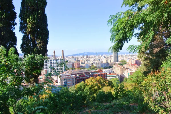 Catalonia Barcelona şehir görünümünü