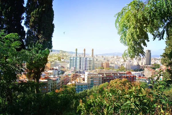 Catalonia Barcelona şehir görünümünü