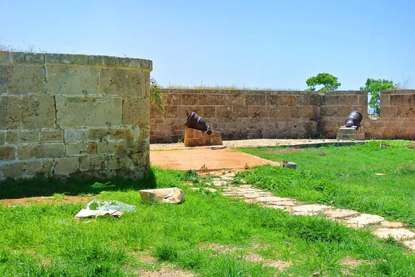 A várat restaurálták, az Oszmán Birodalom uralma alatt. Akko. Izrael — Stock Fotó