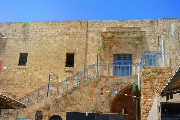 Akko. Das ist nicht der Fall. antike Stadt im Nahen Osten — Stockfoto