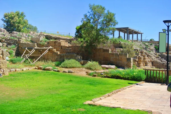 Ruinen der antiken römischen Stadt Caesarea. Deutschland — Stockfoto