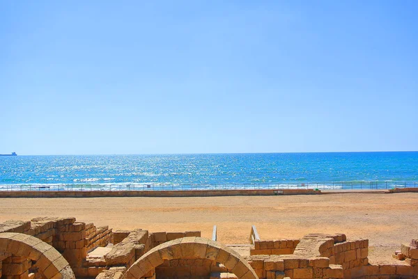 Ruinen der antiken römischen Stadt Caesarea. Deutschland — Stockfoto