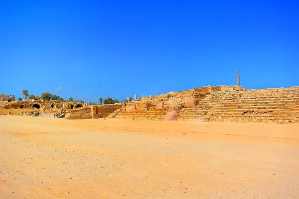 Ruinen der antiken römischen Stadt Caesarea. Deutschland — Stockfoto