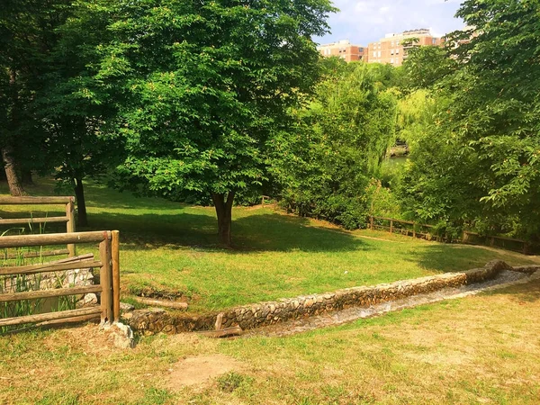 Natur italien in hellen farben. in der Nähe der Stadt rimini — Stockfoto