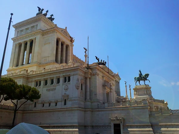 The Victor Emmanuel II Monument In Rome. Italy — Stock Photo, Image