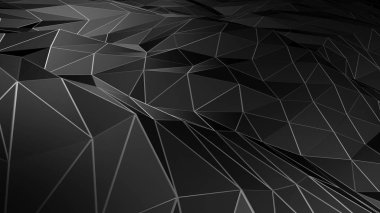 Soyut çokgen alanı düşük Poli yüzey bağlanma. Fütüristik Hud arka plan
