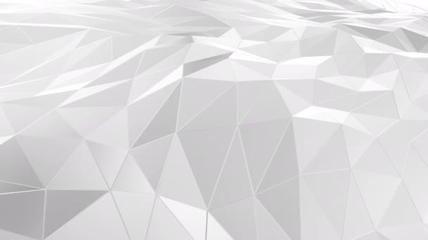 Espace polygonal abstrait bas poly avec surface de connexion. Contexte futuriste du HUD 