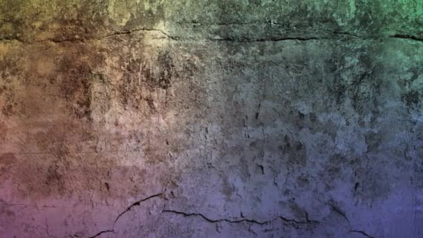 Looped Unhurried Texture Animation Based Layers Concrete Stone Background Bright — Stock Video
