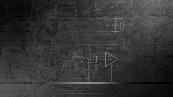 3D rendering of a multilayer texture for a background based on a concrete and stone