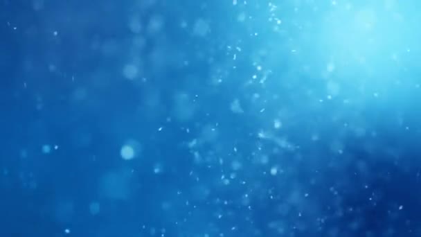 Abstrato Azul Brilhante Fundo Animado Laço Sem Costura Fundo Elegante — Vídeo de Stock
