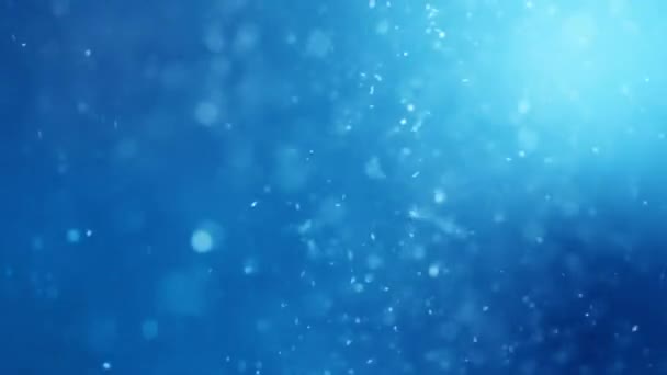 Abstract Shiny Blue Animated Background Seamless Loop Elegant Background Based — Stock Video