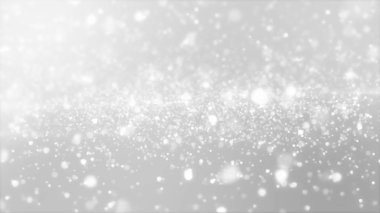 partic üzerinde dayalı parlak Gümüş arka plan 3D render