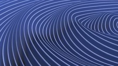 Soyut dalgalanmalar, uzayda uçaklardan gelen dalgalanmalar. Halkaların hareket kabiliyeti maksimum genişlikte. Parlak, canlı, soyut bir arkaplan. Döngülü